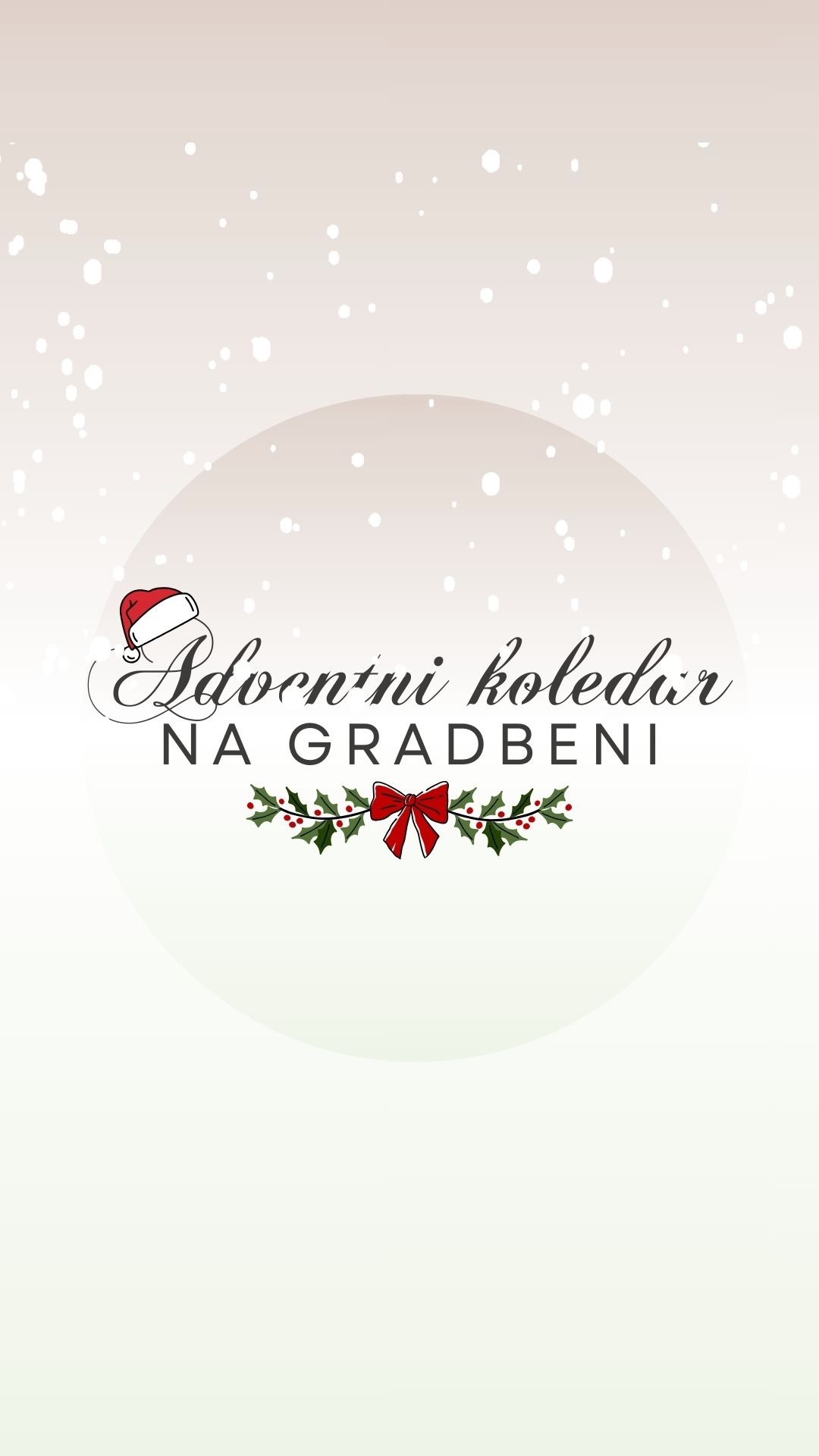 Adventni koledar na SGGOŠ.StG