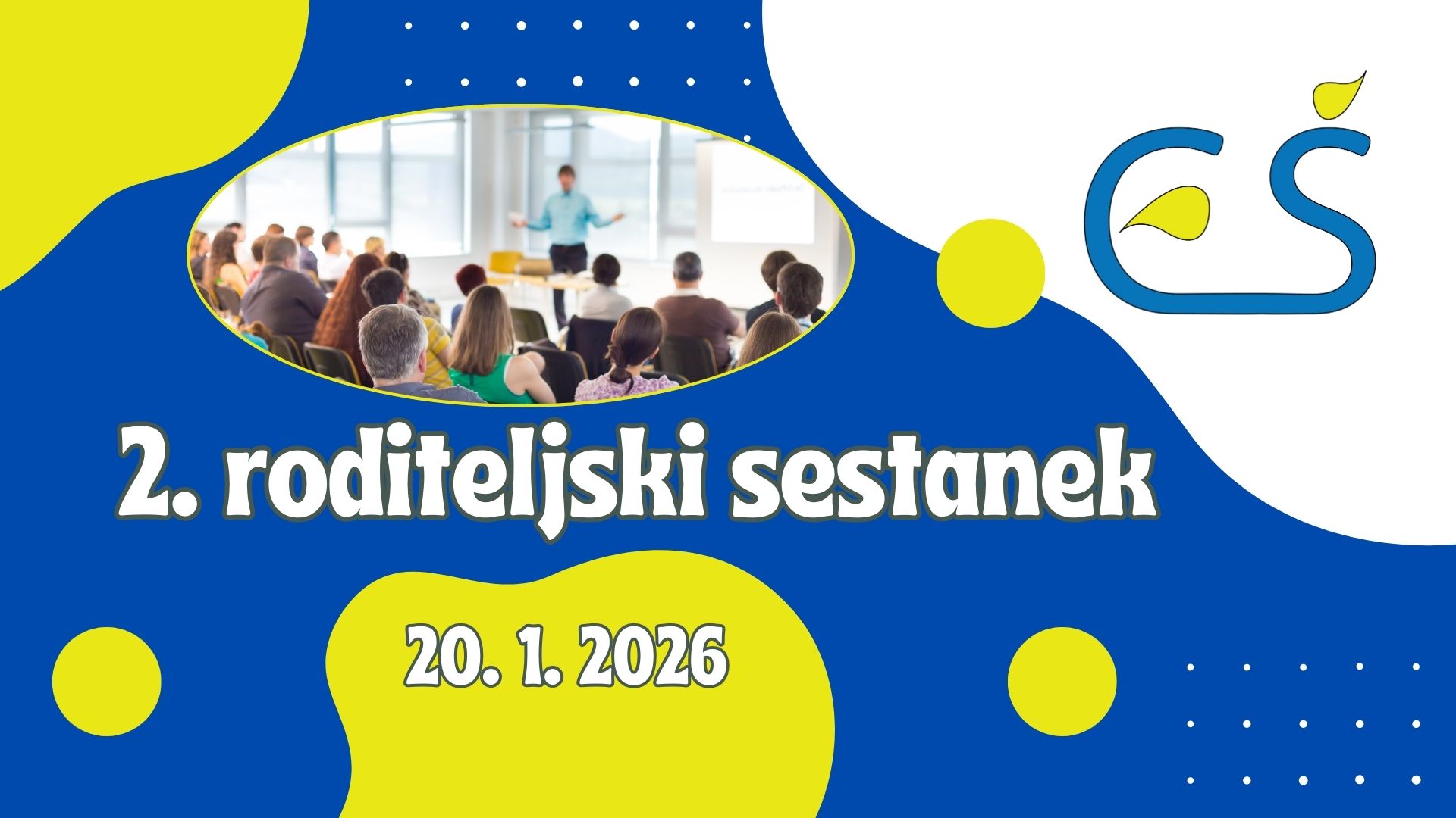 Vabilo na 2. roditeljski sestanek