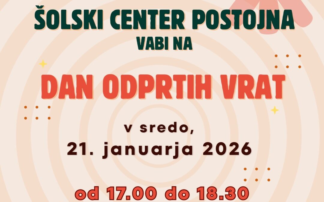 Dan odprtih vrat naše šole