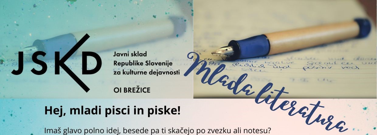Razpis Mlada literatura Razpis Mlada literatura