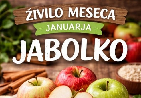 Živilo meseca januarja: jabolko
