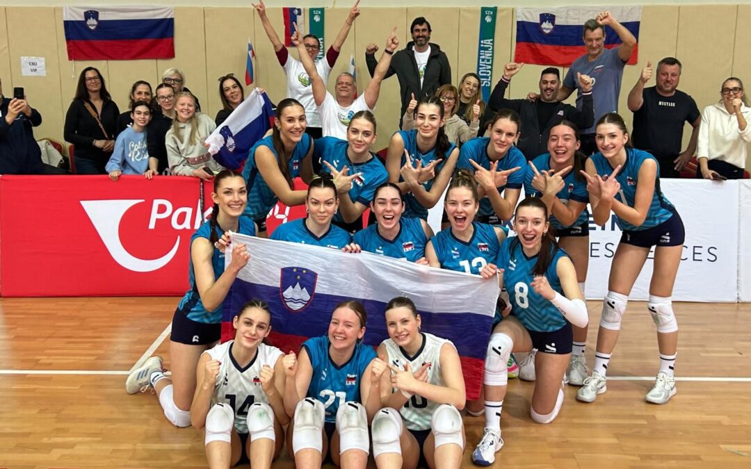 🏐 Ponosni smo na našo odbojkarico Mari Lenko iz 1. Š