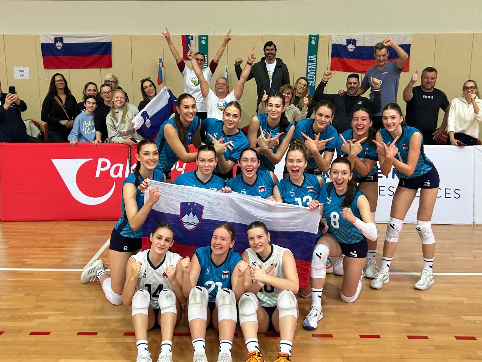 🏐 Ponosni smo na našo odbojkarico Mari Lenko iz 1. Š