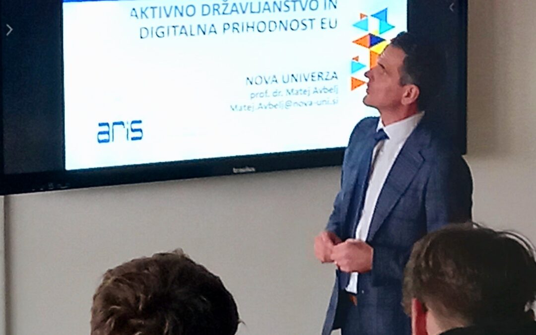 PREDAVANJE: Aktivno državljanstvo in digitalna prihodnost EU