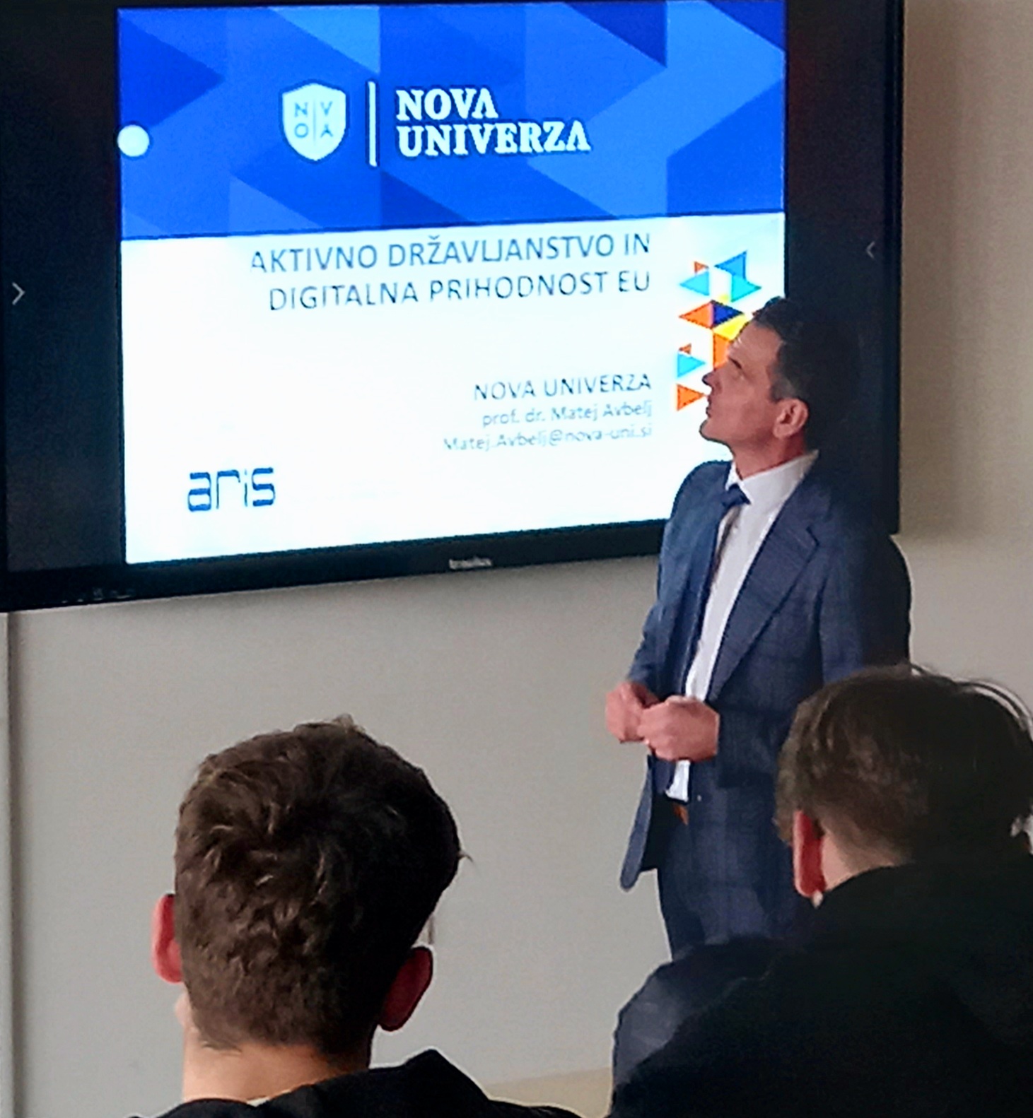 PREDAVANJE: Aktivno državljanstvo in digitalna prihodnost EU PREDAVANJE: Aktivno državljanstvo in digitalna prihodnost EU