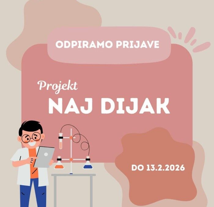 Kdo bo letos Naj dijak oziroma naj dijakinja?
