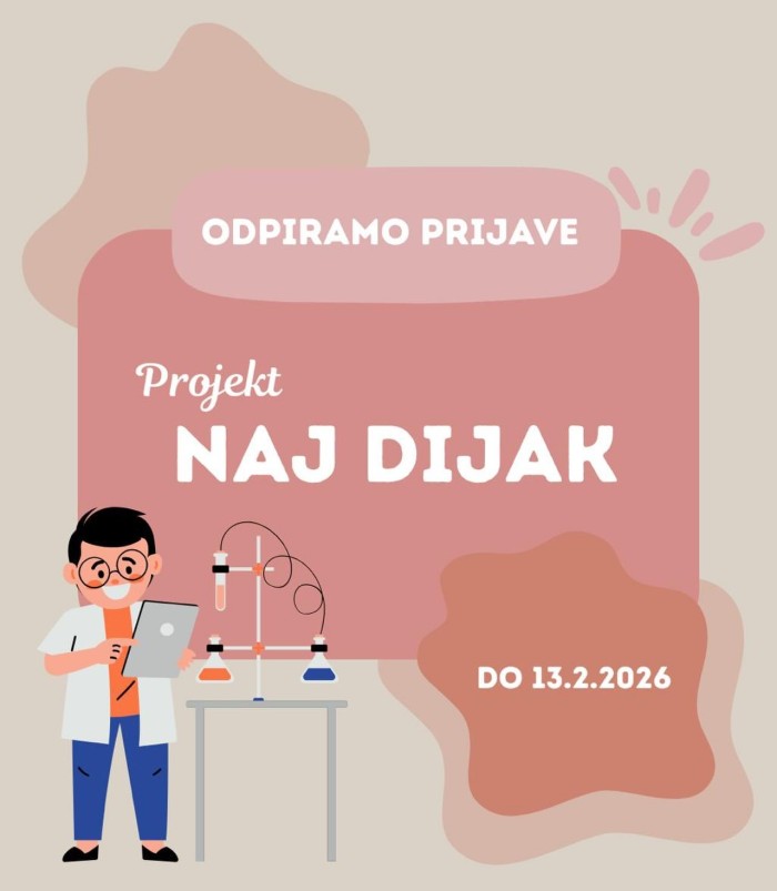 Kdo bo letos Naj dijak oziroma naj dijakinja?