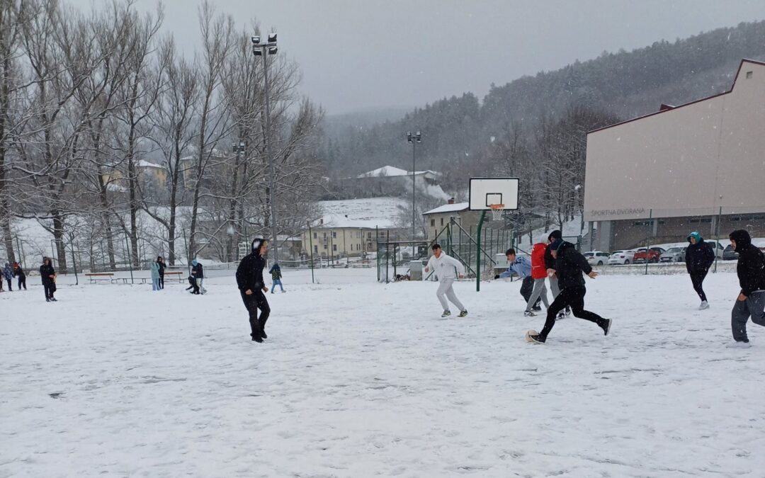 Športna vzgoja v snegu