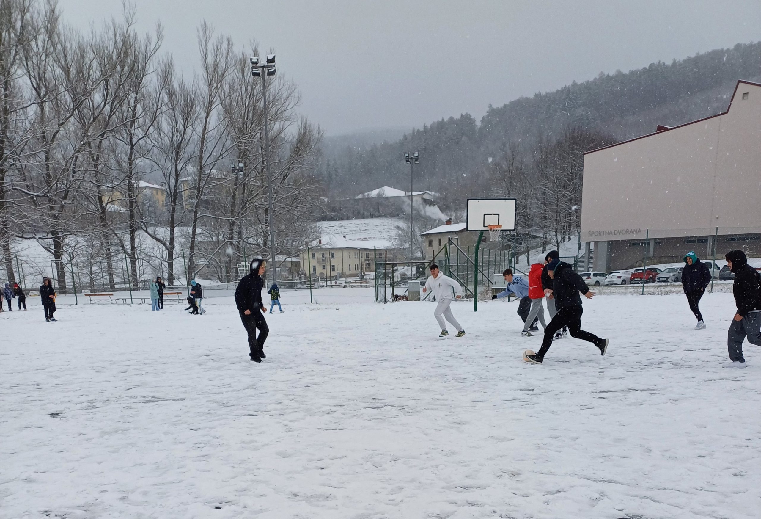 Športna vzgoja v snegu