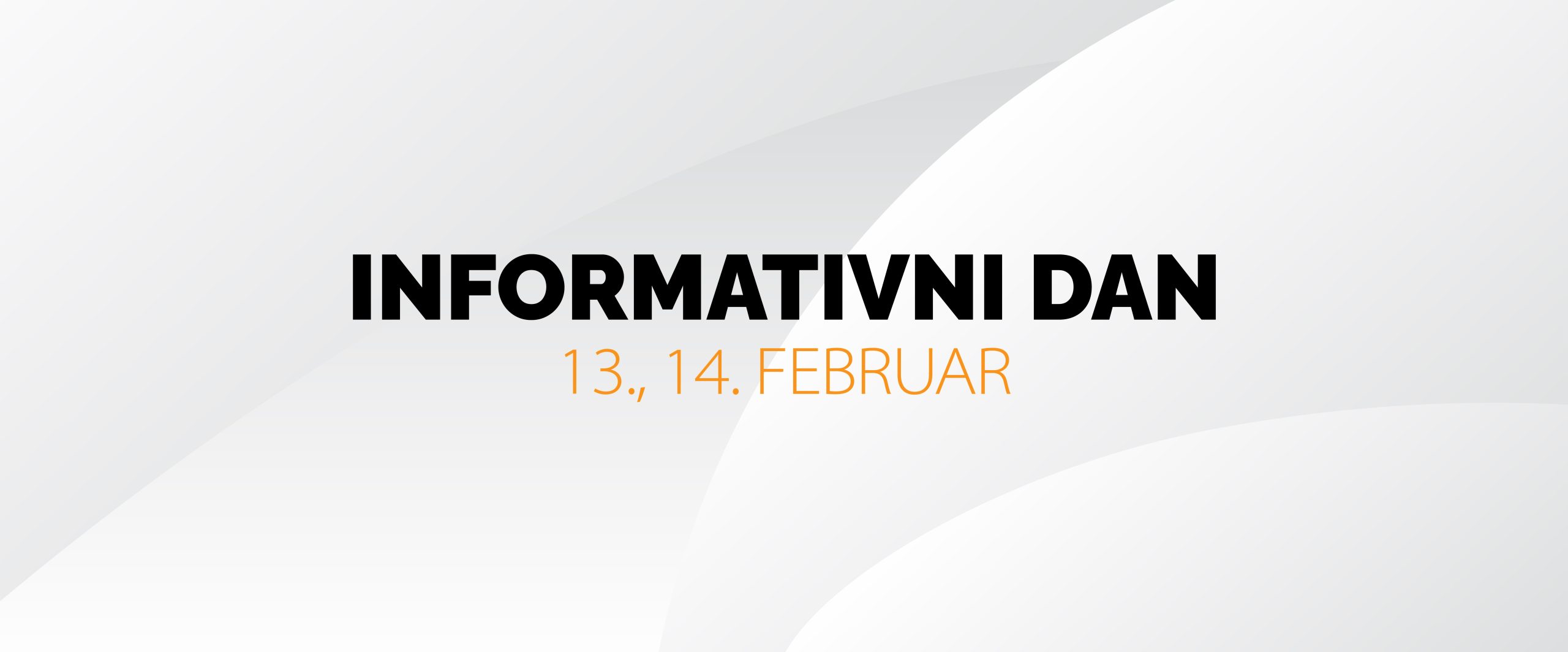 INFORMATIVNI DAN INFORMATIVNI DAN