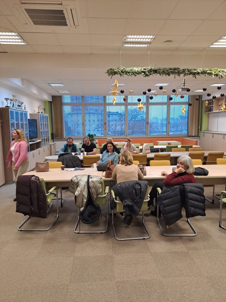 Druženje v zbornici Šolskega centra Celje
