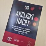 Na sliki je predstavljen akcijski načrt projekta Heroji furajo v pižamah