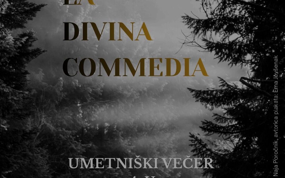Vabilo na umetniški večer dijakov 4. U