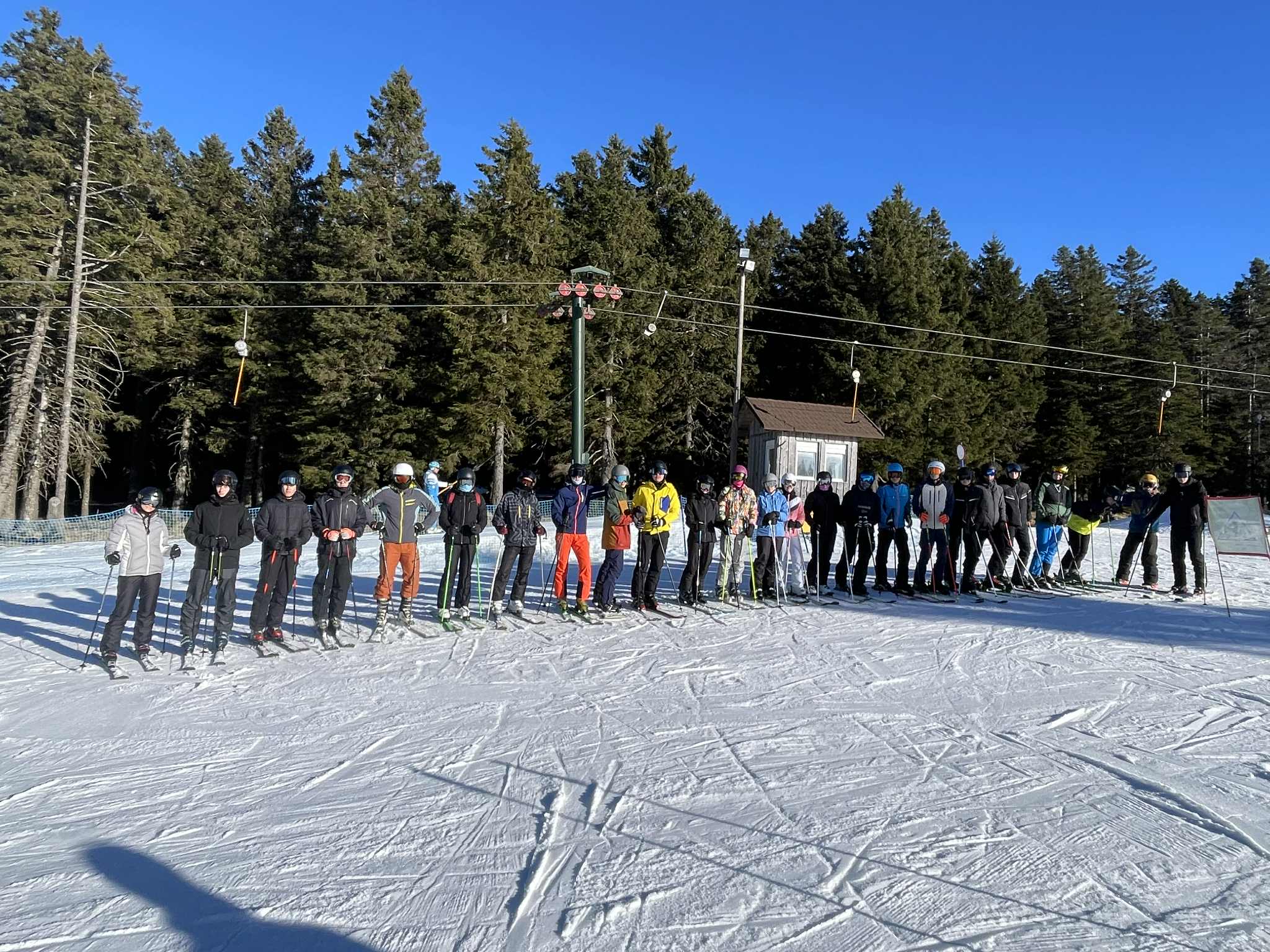 Zimski tabor športnih oddelkov 2. š in 3. š