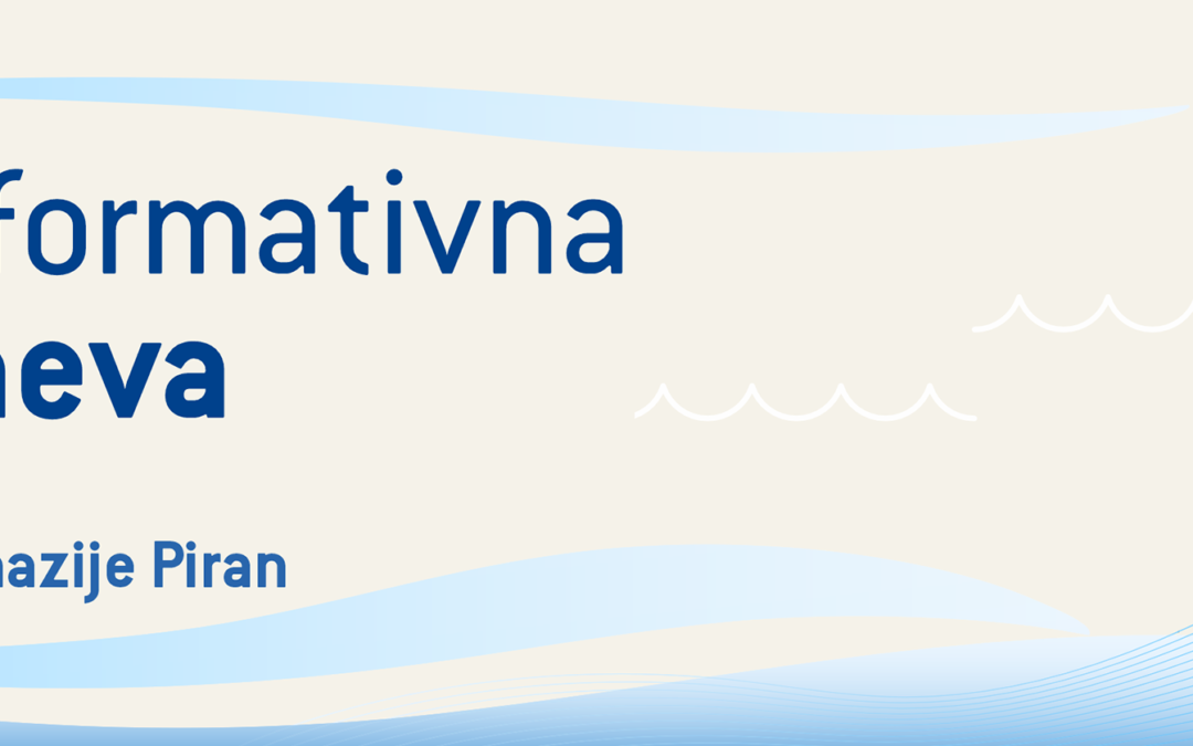 Informativna dneva – Gimnazija Piran