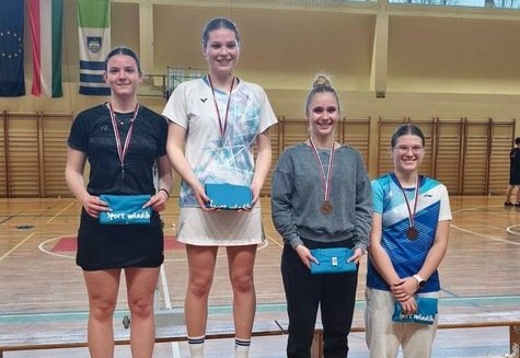 3. mesto v badmintonu