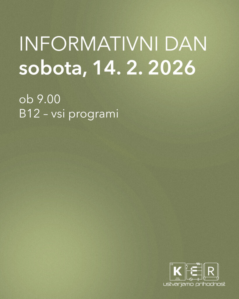 Vabilo na informativni dan - sobota