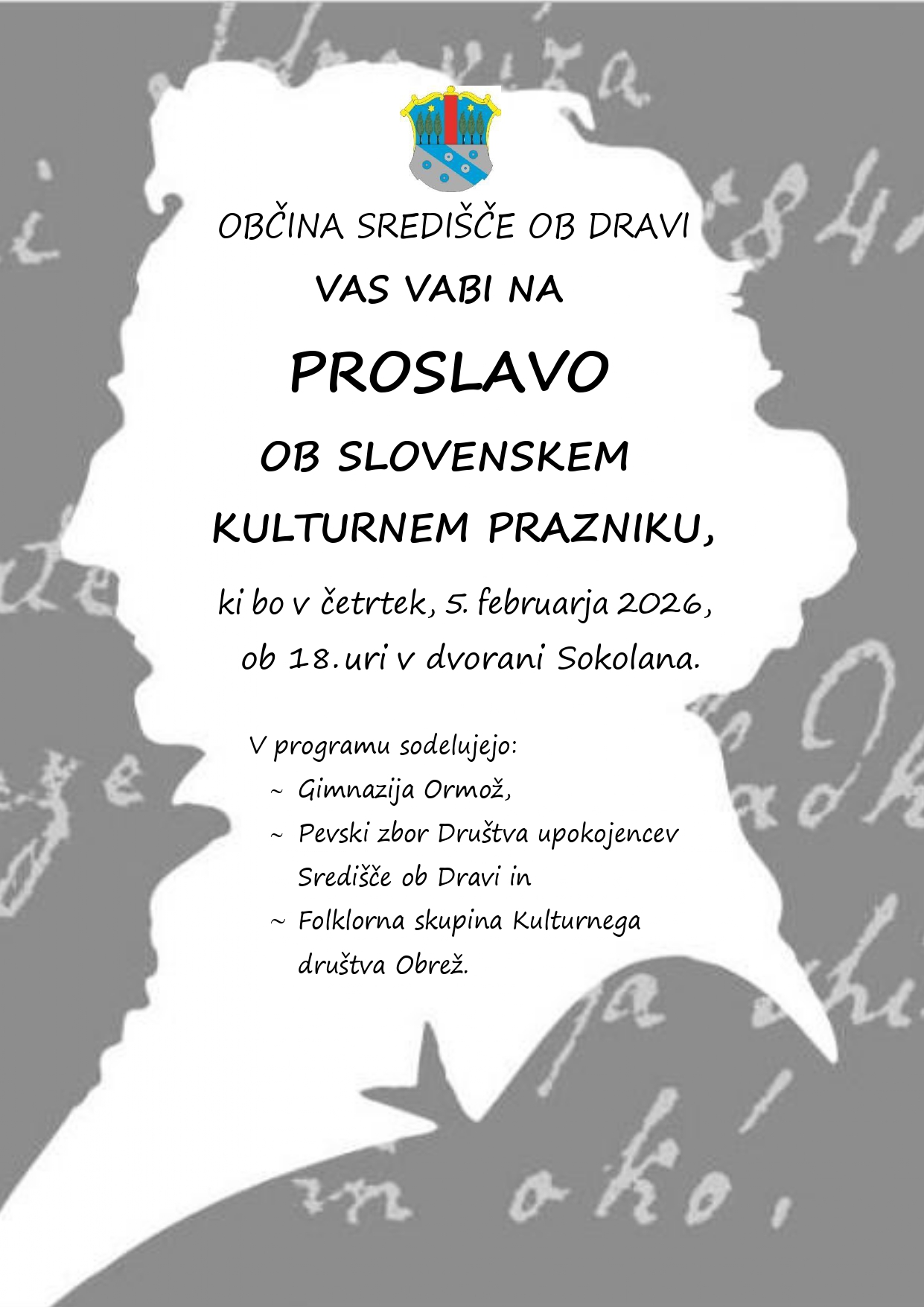 Proslava ob kulturnem prazniku