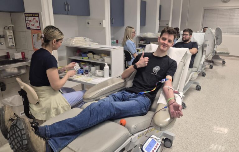 Krvodajalska akcija dijakov III. gimnazije Maribor v šolskem letu 2025/2026, februar 2026