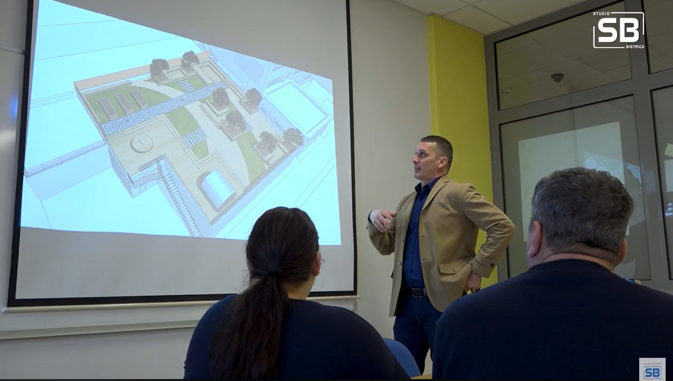 Večnamenski prostor z astronomsko opazovalnico na Srednji šoli Slovenska Bistrica Večnamenski prostor z astronomsko opazovalnico na Srednji šoli Slovenska Bistrica