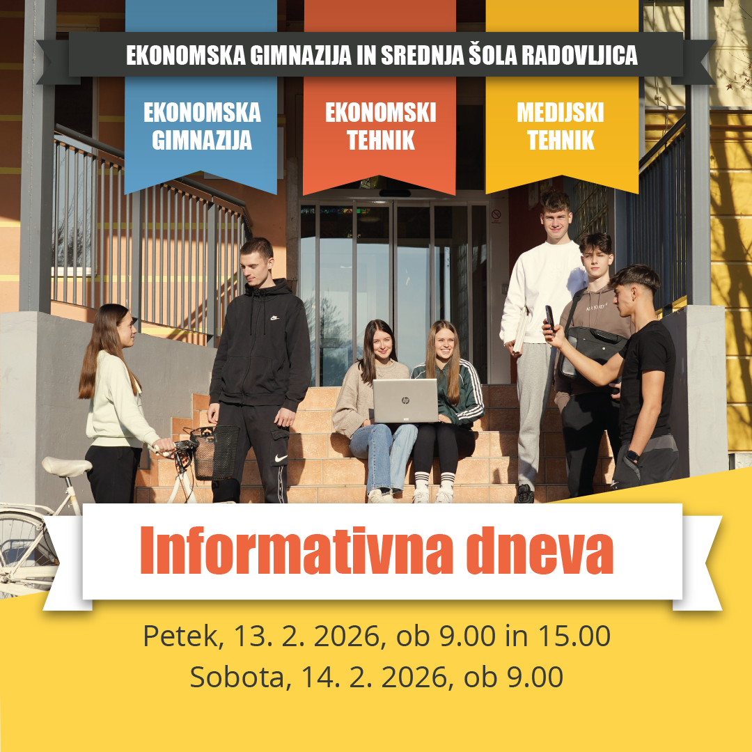 Informativni dnevi 2026 Informativni dnevi 2026