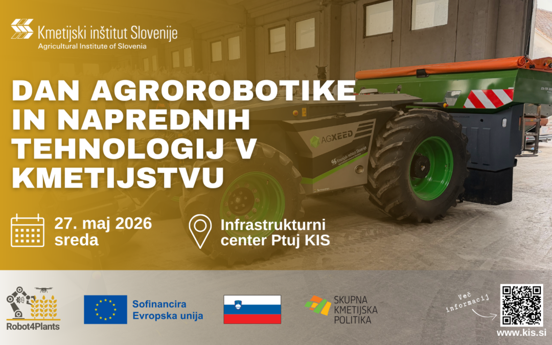 Vabilo na dogodek Dan agrorobotike