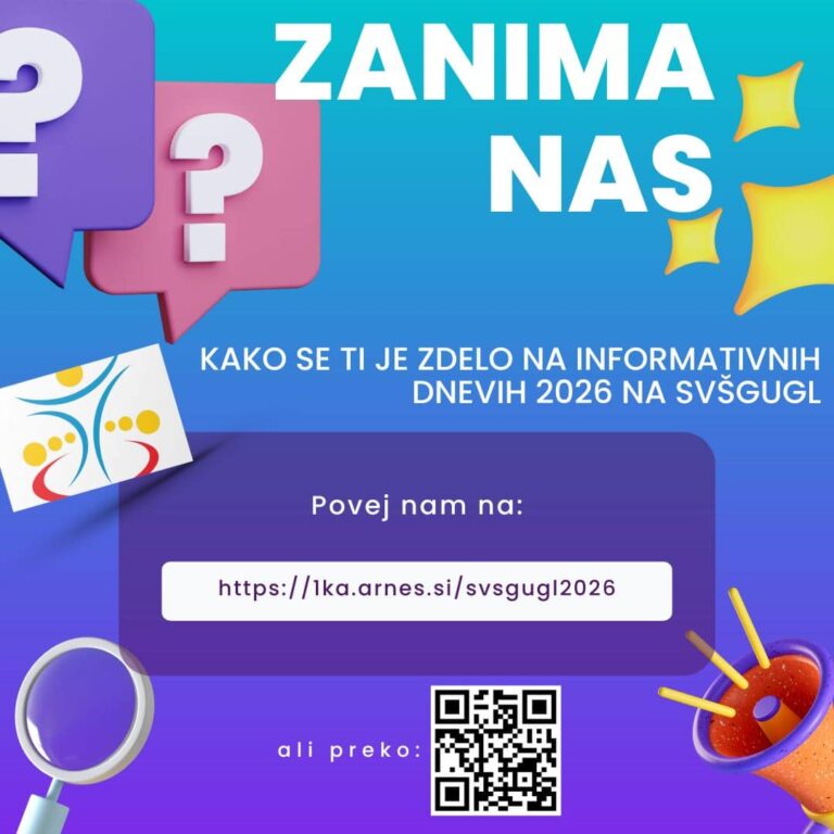 Anketa o informativnih dnevih