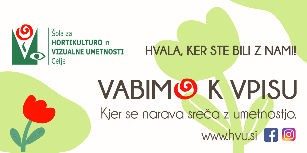 Zahvala za obisk na šoli in vabilo k vpisu