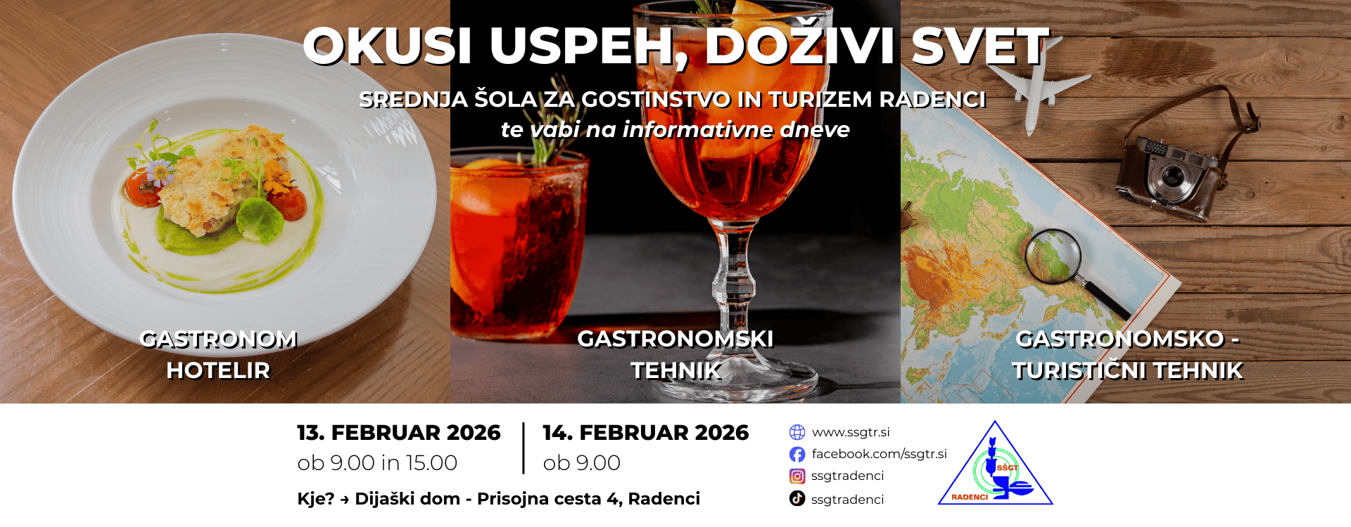 Informativni dan 2026: Okusi uspeh, doživi svet!