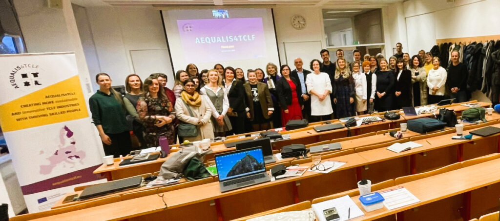 Na sliki so partnerji projekta AEQUALIS4TCLF na srečanju v Ljubljani.
