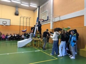 Pustna maska 1. c - Smučarski skoki