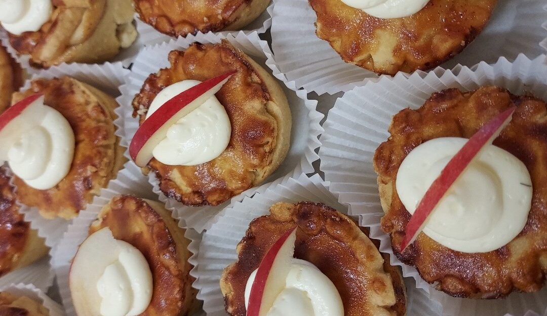 Mini jabolčne pite