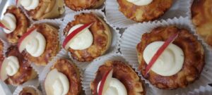 Mini jabolčne pite