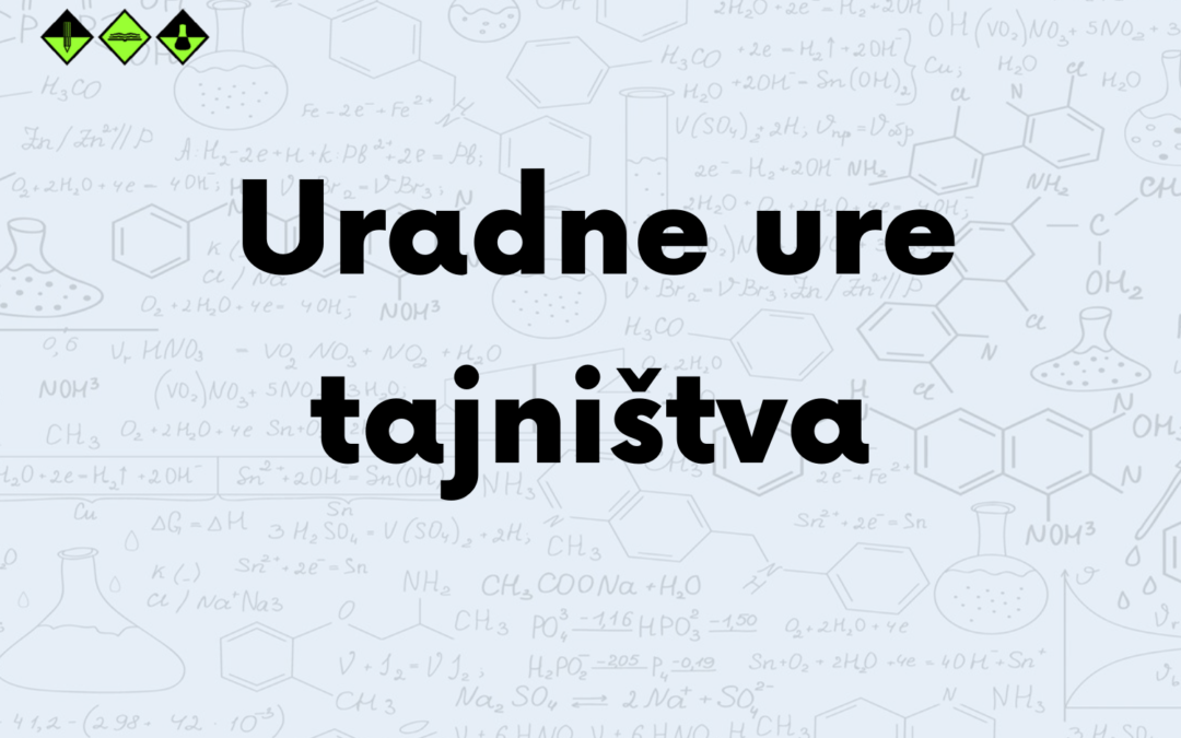 Uradne ure tajništva med zimskimi počitnicami