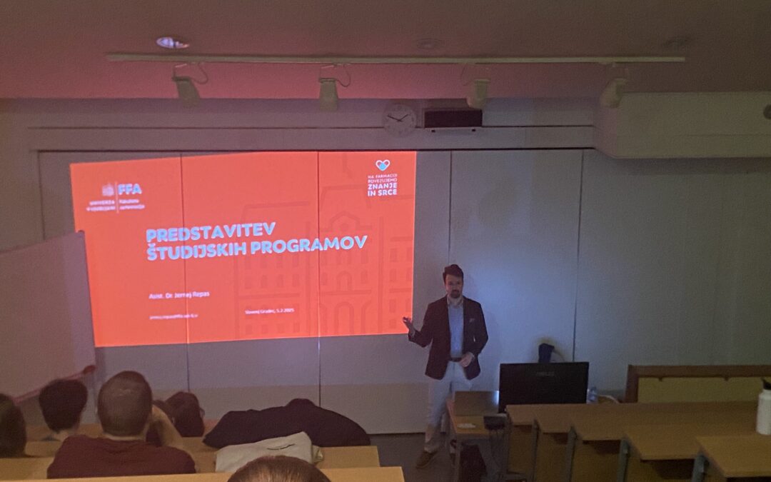 PREDSTAVITEV FAKULTETE ZA FARMACIJO UNIVERZE V LJUBLJANI