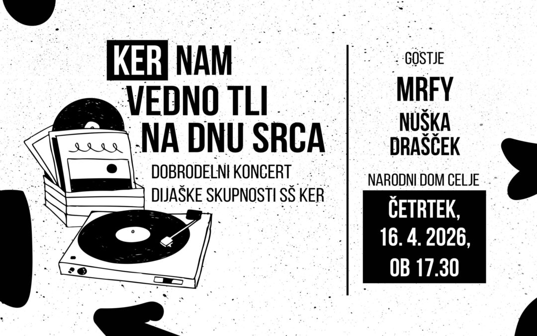 Dobrodelni koncert KER nam vedno tli na dnu srca