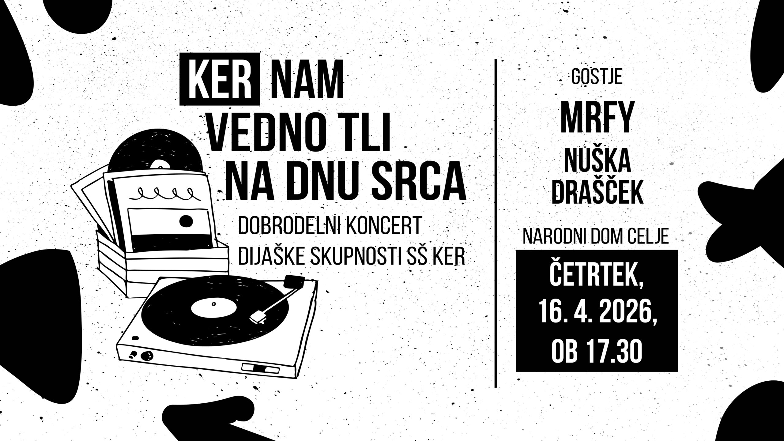 Dobrodelni koncert KER nam vedno tli na dnu srca