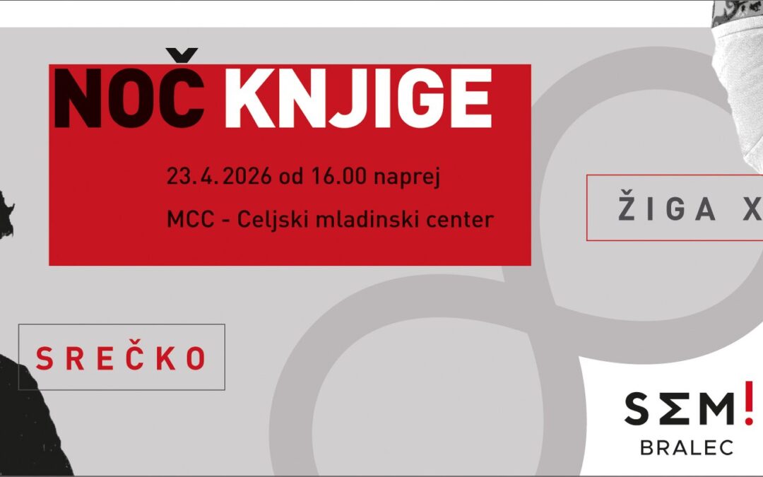 Vabilo Noč knjige 2026
