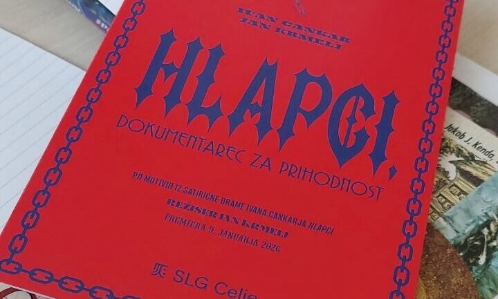 Modna frajerka v gledališču – Hlapci …