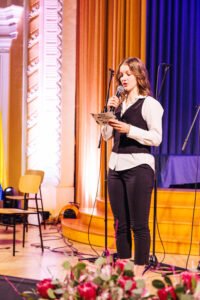 Predsednica dijaške skupnosti Gaja Kidrič