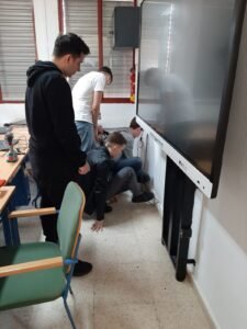 Dijaki na praksi v Španiji.