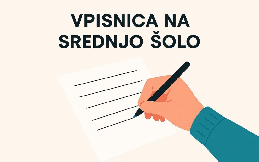 Obvestilo o postopku prenosa prijav za vpis v 1. letnik