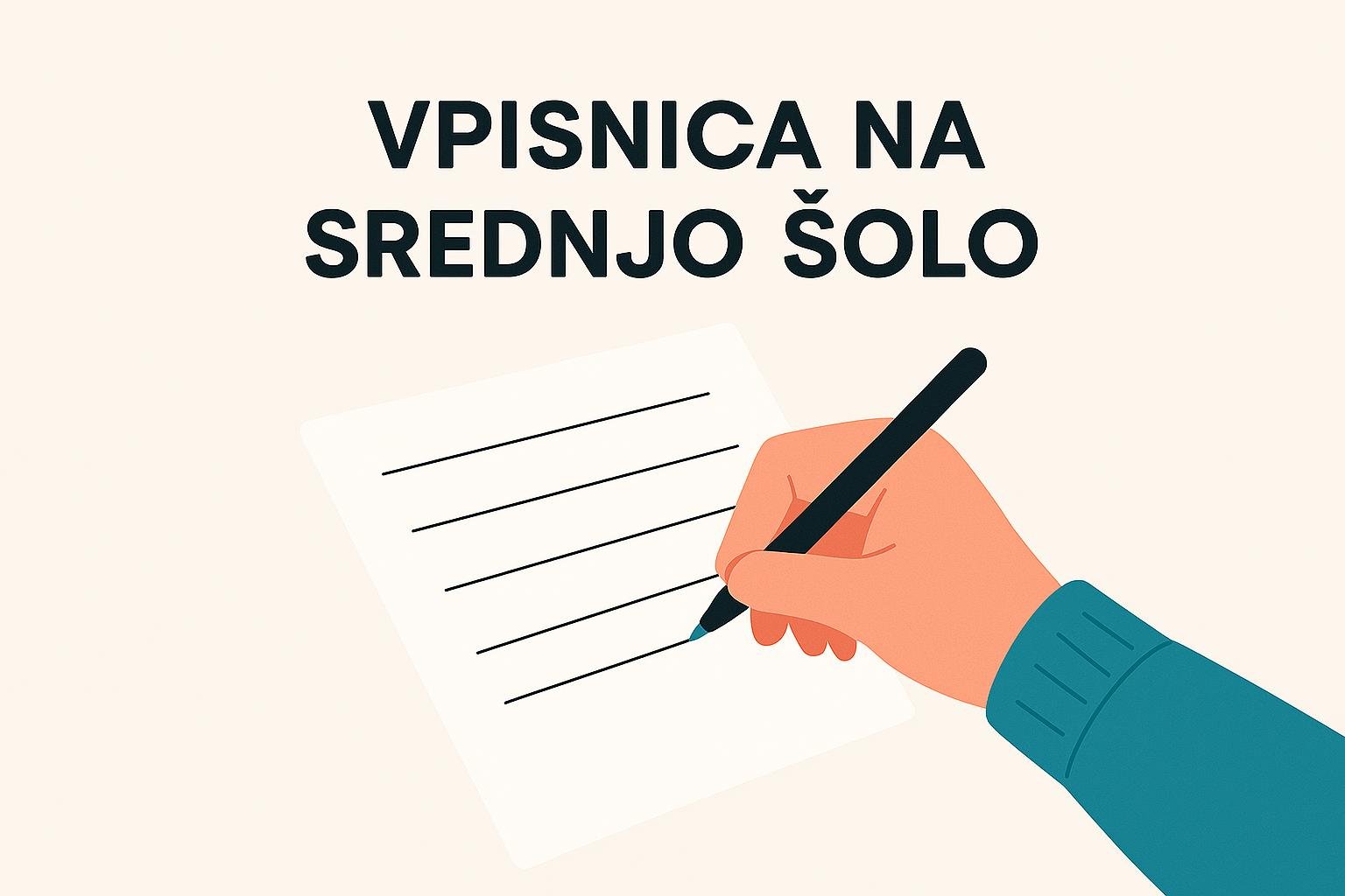 Obvestilo o postopku prenosa prijav za vpis v 1. letnik