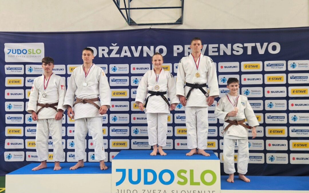Dijak Karim Veinhandl je državni podprvak v judo katah