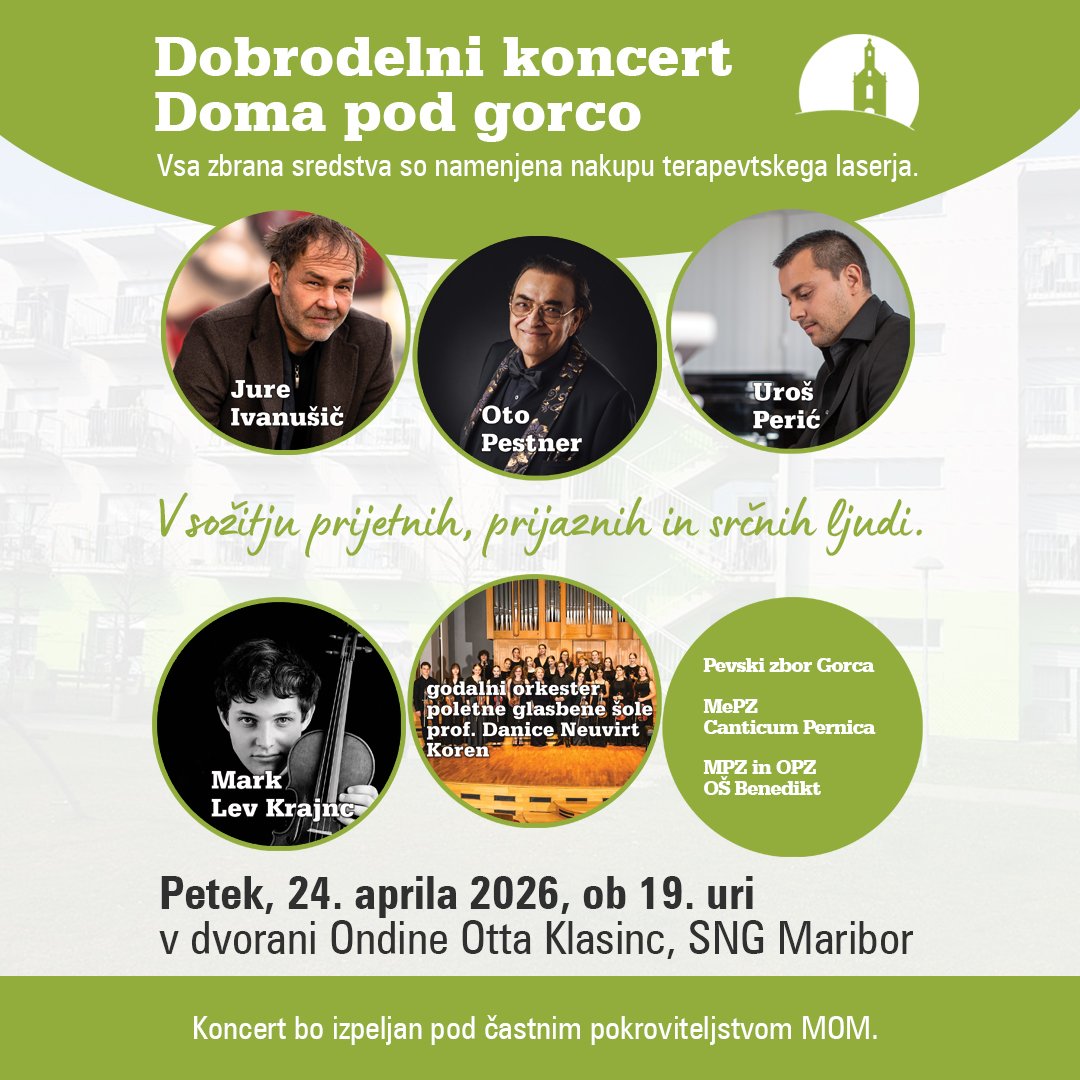 Dobrodelni koncert Dom pod Gorco