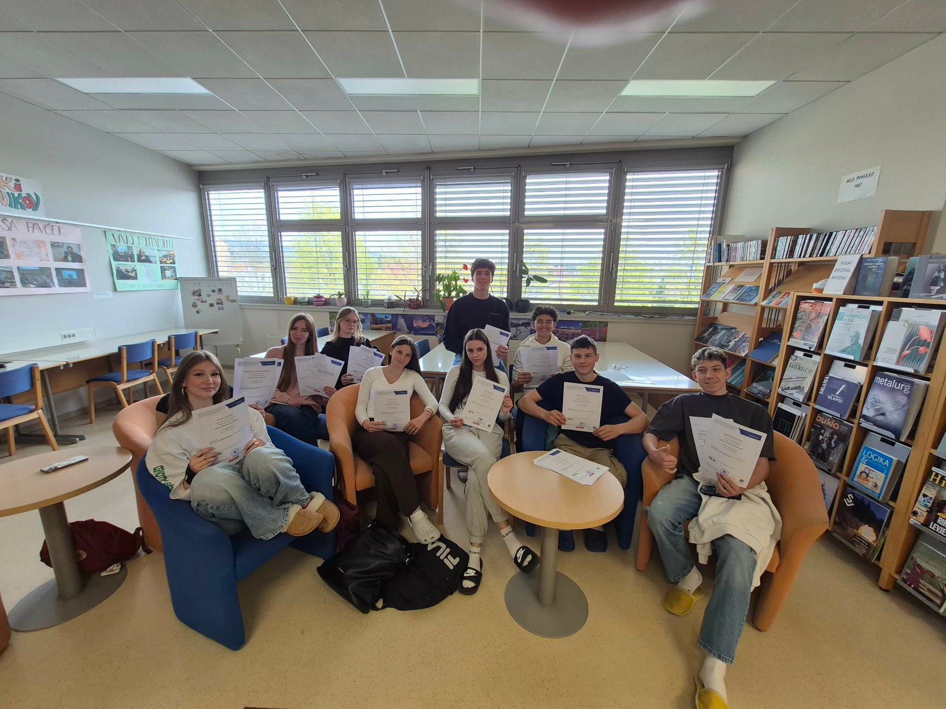Podelitev certifikatov Youthpass – projekt Erasmus+ Mladina Podelitev certifikatov Youthpass – projekt Erasmus+ Mladina
