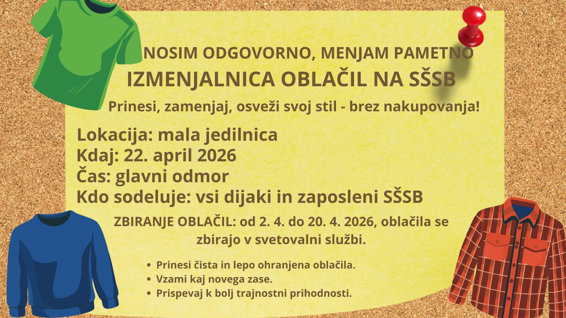 Izmenjalnica oblačil Izmenjalnica oblačil