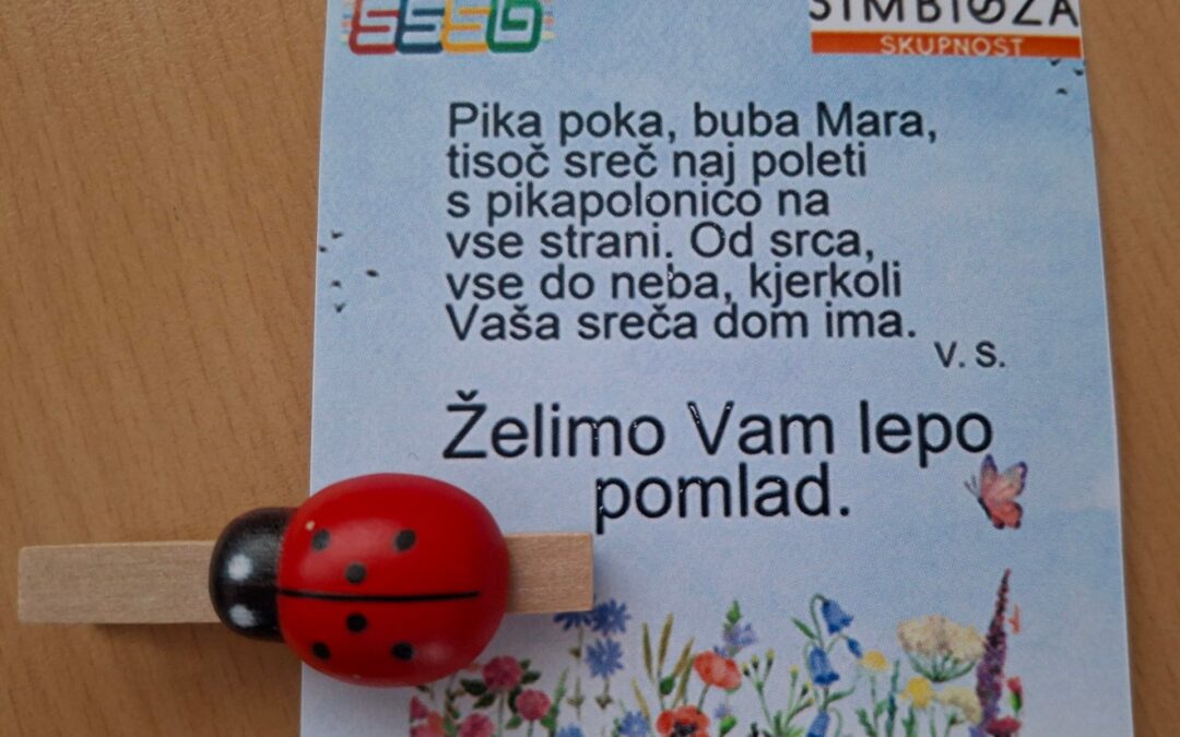 Pomladni delavnici s prostovoljci v projektu Simbioza