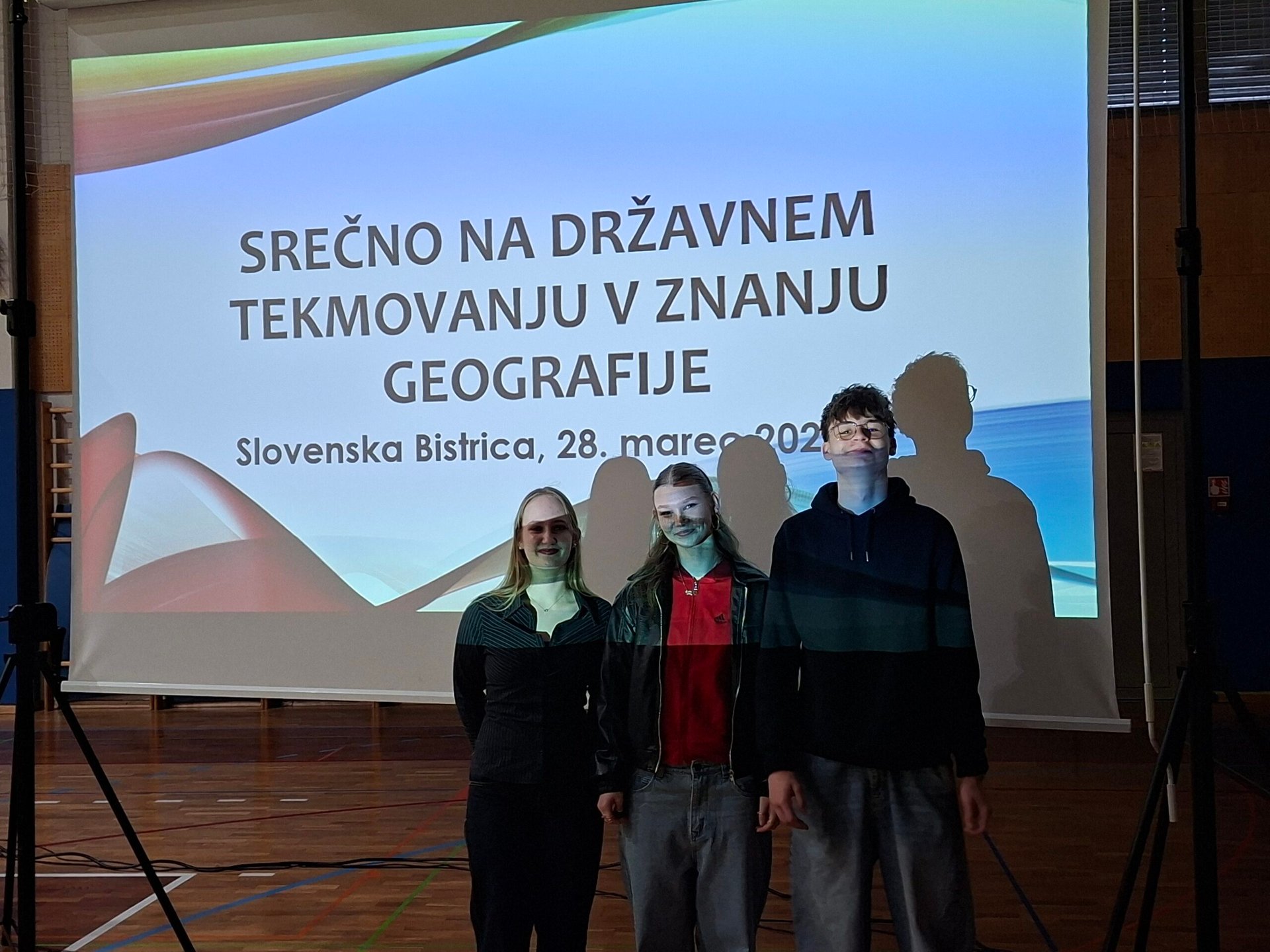 Državno tekmovanje v znanju geografije na naši šoli Državno tekmovanje v znanju geografije na naši šoli