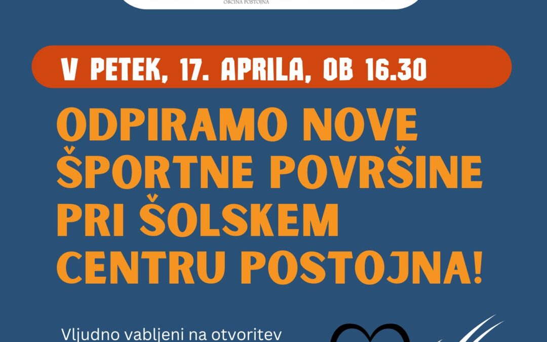 🏀Otvoritev novih športnih površin🏀